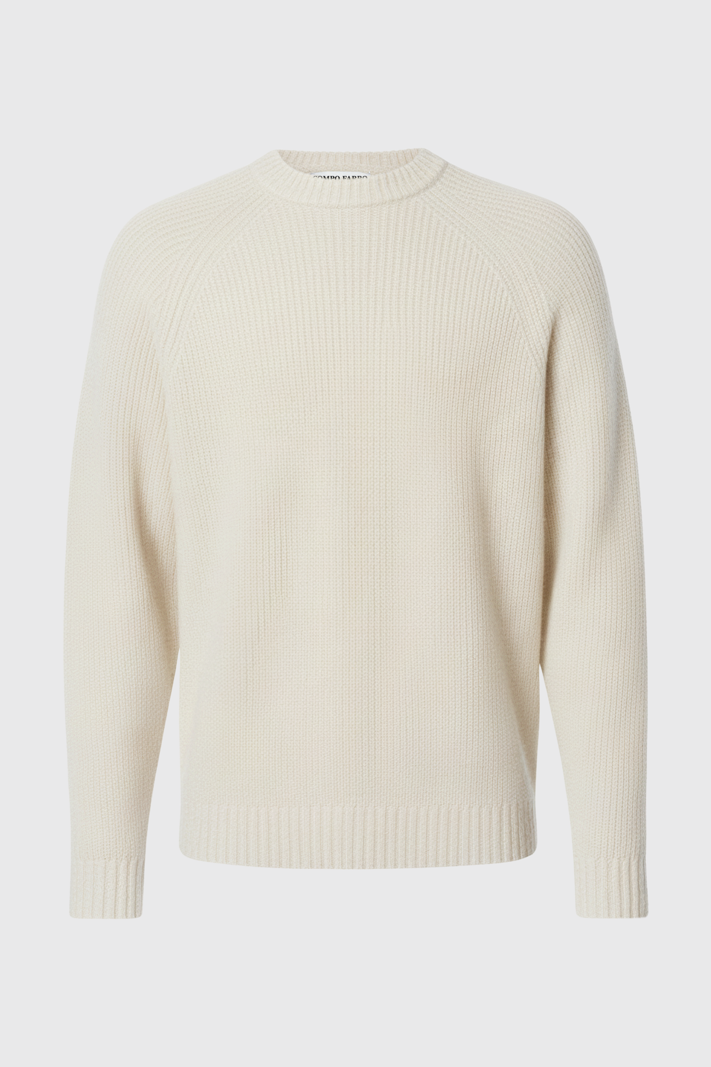 Rundhalspullover Rippstick