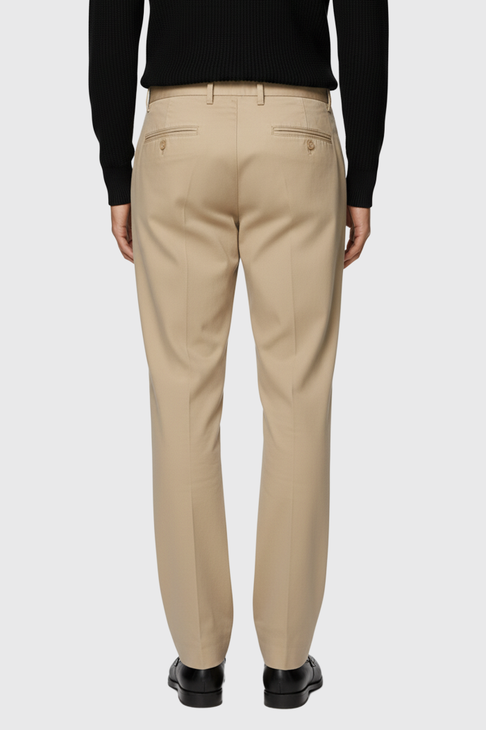Wide Leg Tapered Chino