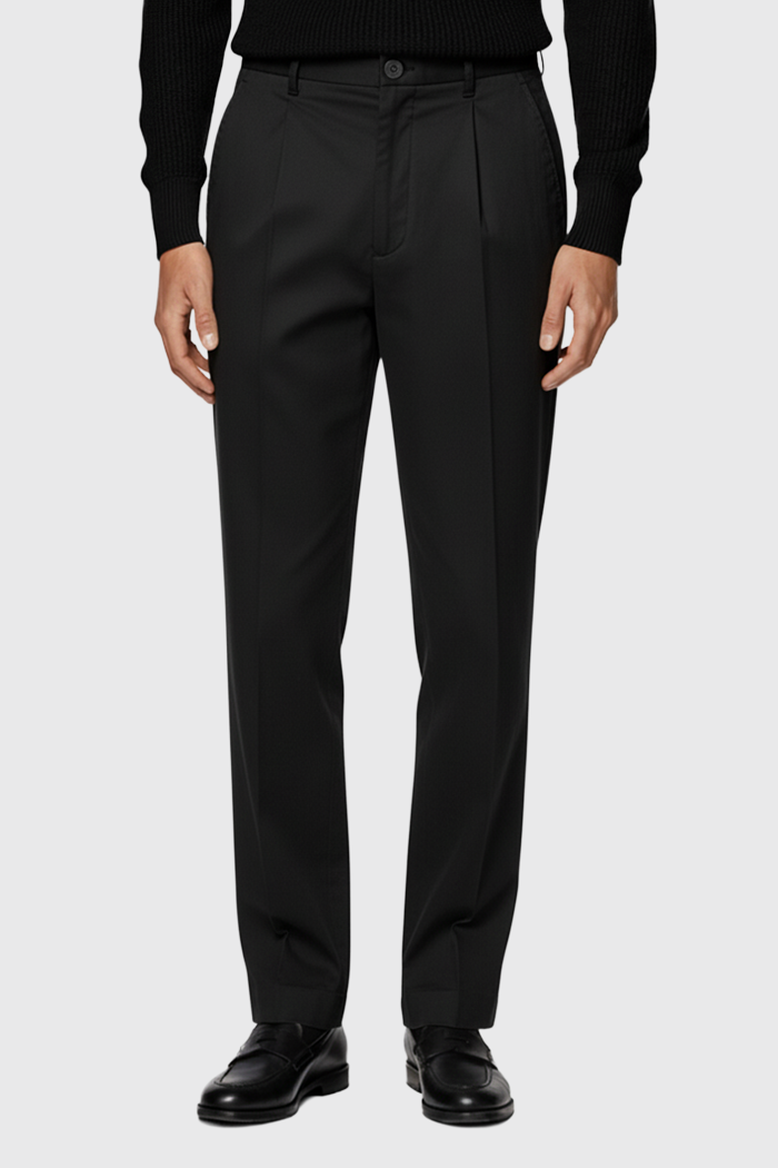 Wide Leg Tapered Chino